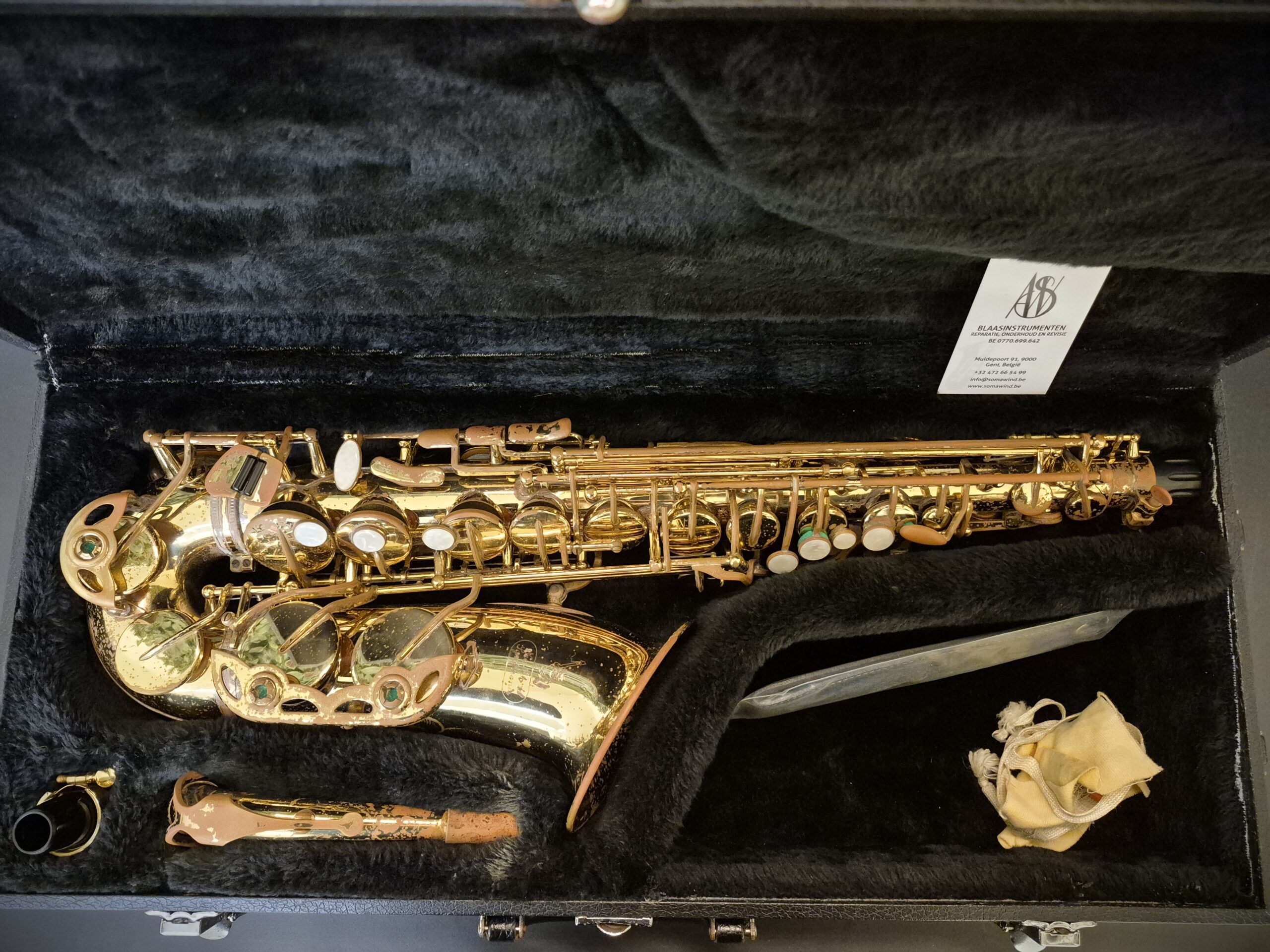 New York Symphonic VINTAGE Alt-Saxofoon - Afbeelding 10