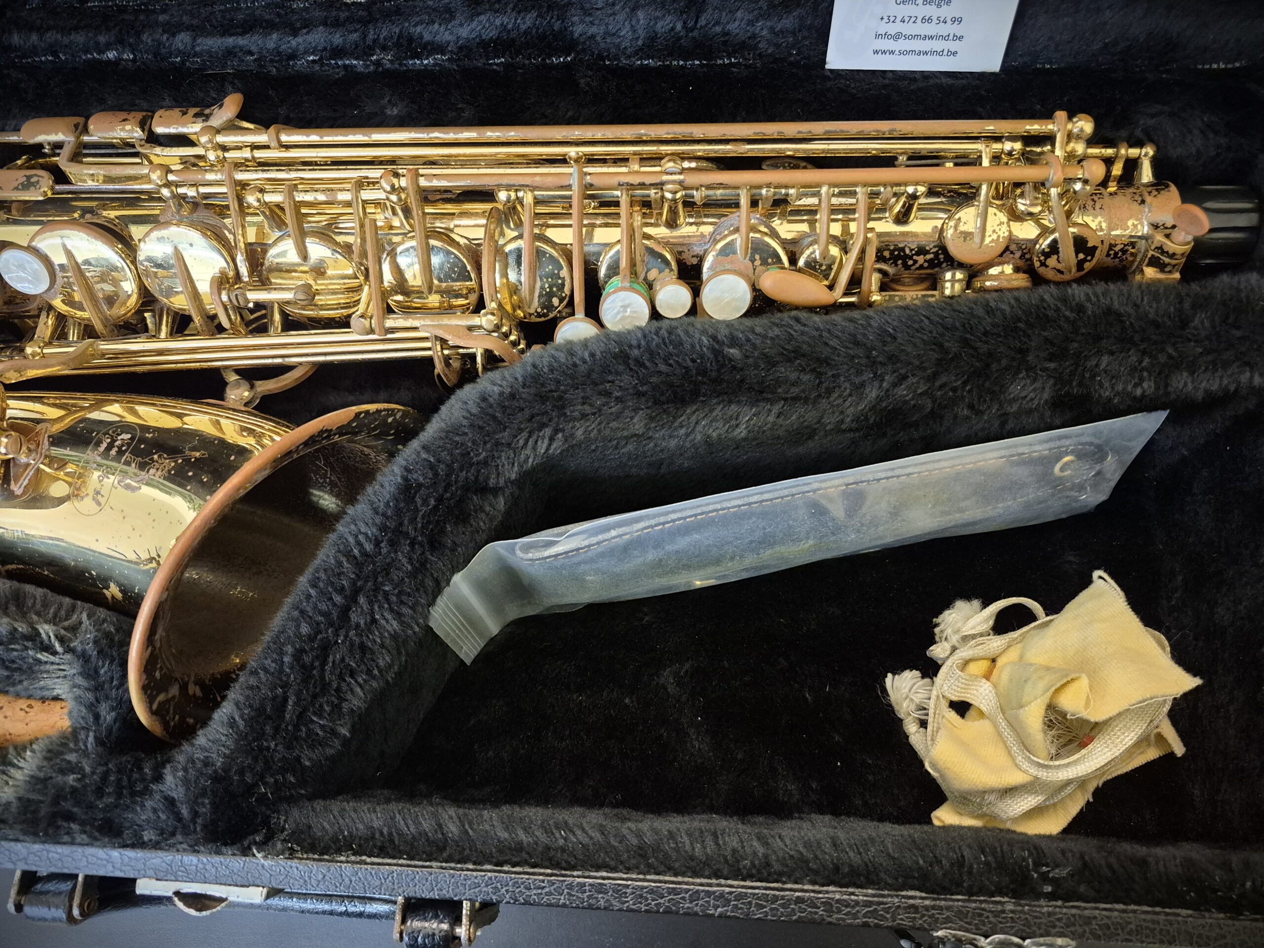 New York Symphonic VINTAGE Alt-Saxofoon - Afbeelding 12